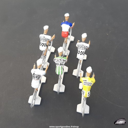 Lot cyclistes miniatures - de, 6