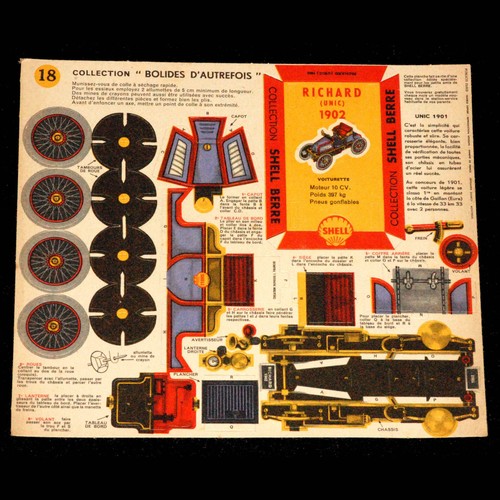Maquette bolides autrefois - maquette, d'autrefois