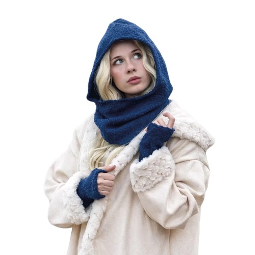 Ensemble capuche mitaines - et,