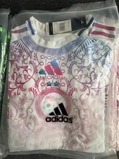 Maillot Algerie Design Karakou 2025 Blanc et Mauve Taille S