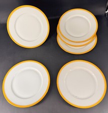 6 ASSIETTES PORCELAINE BLANCHE