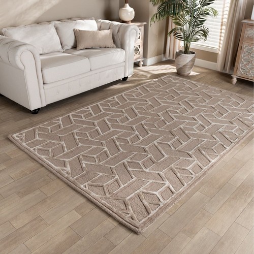 Tapis moderne touffe main - moderne,