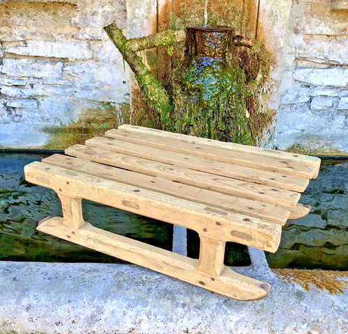 Ancienne petite luge traineau - ancienne,