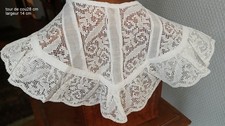 Col dentelle 1900 guipure - dentelle, 1900/