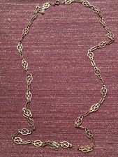 Tres Beau Collier Plaque Or