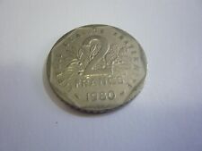 France pièce 2 francs 1980
