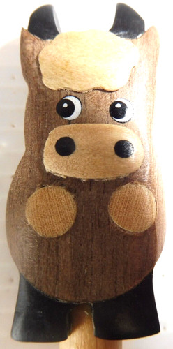 Crayon papier fantaisie vache - crayon,