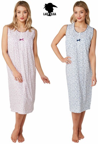 Robe nuit sans manches - de,