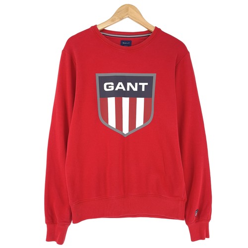 Gant sweatshirt homme rouge - sweatshirt,