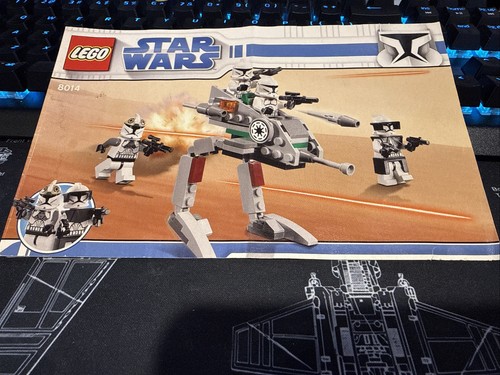Lego 8014 clone walker battle - lego,