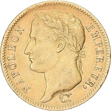France, 40 Francs, Napoléon