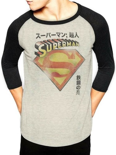 Superman maillot de baseball - de,