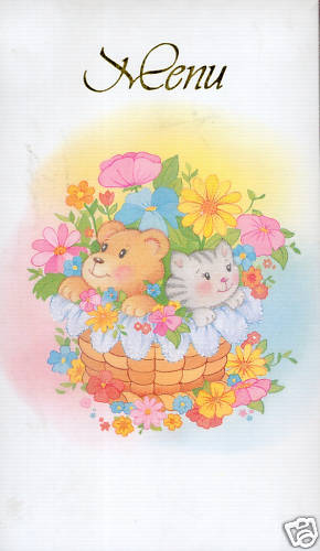 Lot menus motif - de, 10