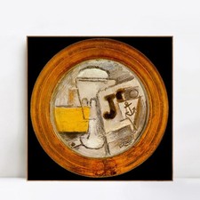 Framed Canvas Print Art 1914