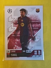 CARTE TOPPS UEFA CHAMPIONS LEAGUE 2024-25 LAMUNE YAMAL #149 ROOKIE FC BARCELONA 