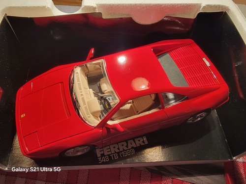 Burago ferrari 348tb - 348tb, 1989