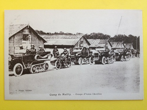 Cpa camp mailly - de,