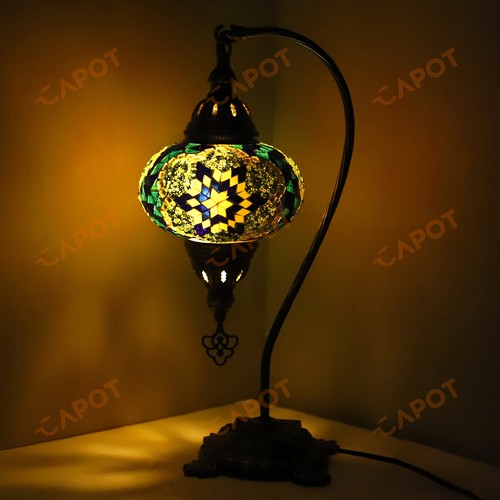 Lampe table mosaïque - table, en