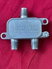 Répartiteur TV 2 sorties à fiche F blindé métal