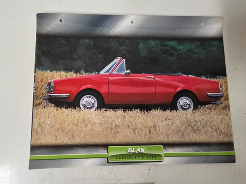 Glas cabriolet 1304 carte - glas, s