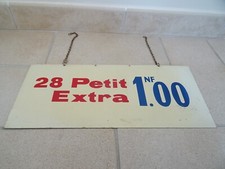 plaque  tole pub étiquette