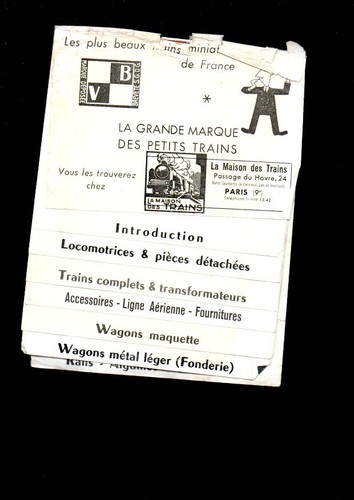 Livre catalogue train sncf - catalogue,