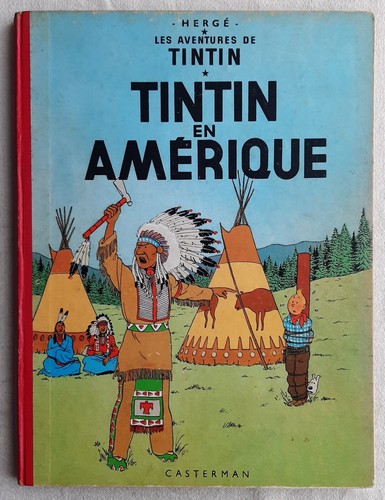 Tintin amerique rare - tintin,