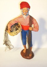 28 cm  le PECHEUR / ancien