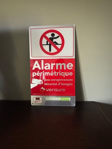 Verisure alarme plaque x - alarme, 26