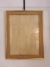 Ancien Cadre Photo Doré Sous