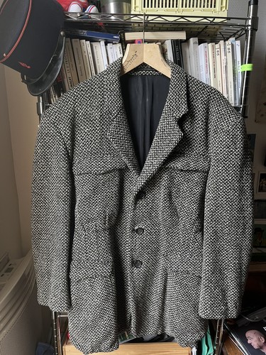 Veste yohji yamamoto tweed - veste,