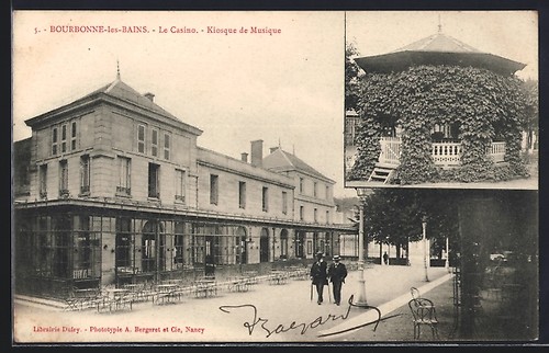 Cpa bourbonne les bains - bourbonne-les-bains,, le