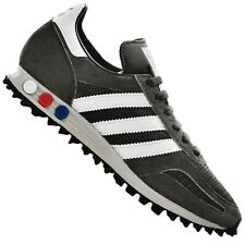 Adidas LA Trainer Chaussures Femmes Baskets Originals Vintage AQ4928 Solide Gris