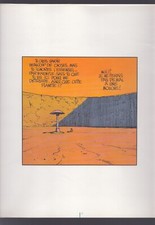 MOEBIUS . IMAGE 31 ISSUE DU PORTFOLIO TUEURS DE MONDE . 1984 . 250 EX. . 33 X 41