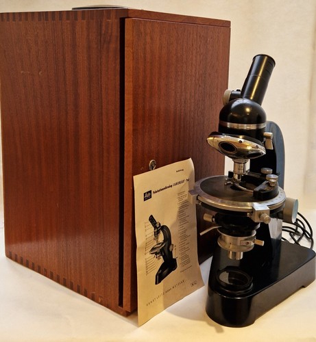 Microscope polarisant leitz - polarisant,