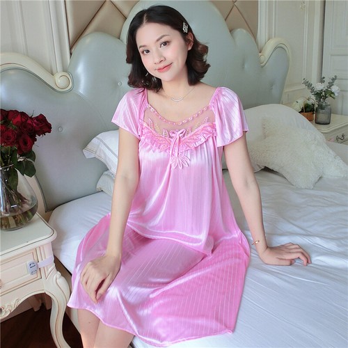 Femme satin chemise - femme, nuit