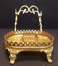 NAPOLEON III ENCRIER  PORTE PLUME EN ONYX et  BRONZE DORE.