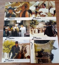 LOT 6 PHOTOS CINEMA western ZORRO alain delon