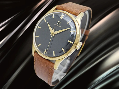 Montre omega 18k jaune - montre,