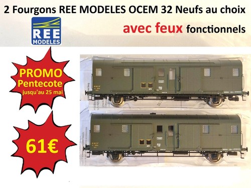 Ree modeles lot fourgons - 2,