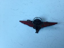 INSIGNE MILITAIRE UK  ANGLETERRE  BREVET PARACHUTE GQ WW2 BY GREGORY AND QUILTER