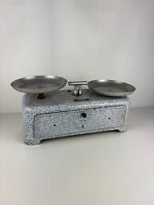 Ancienne Balance de Ménage Torix émaillé Force 5KG 