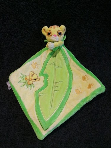 Doudou plat roi lion simba - le,