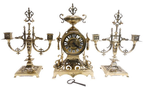 Superbe garniture cheminee - superbe,