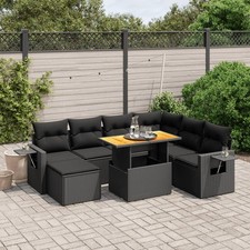 Salon de Jardin avec Coussins