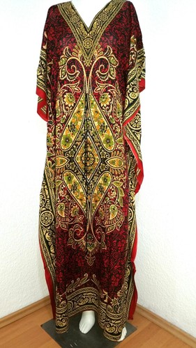 Robe maxi kaftan kimonoärmel - kaftan,