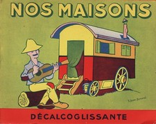 Décalcomanies Jesco - Nos Maisons - Decalcoglissante N°335 - 1950/60