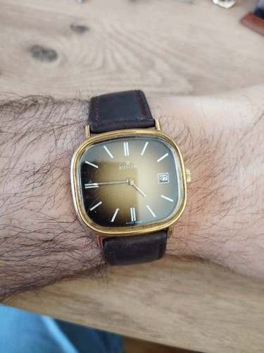 Montre edox vintage - edox, mécanique