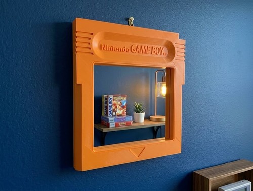 Miroir game boy orange - game,