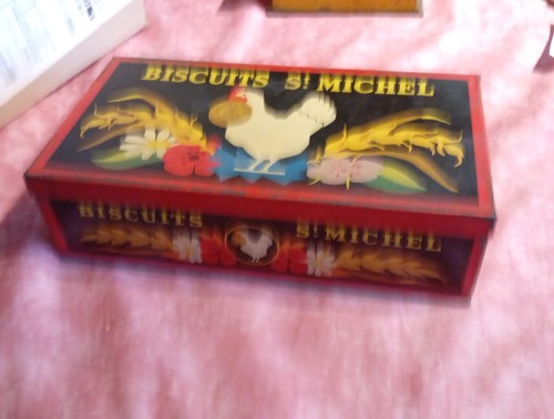 Boite ancienne tole - boite,